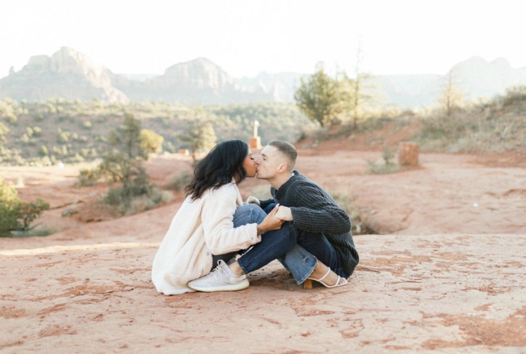 Cathedral Rock Couples Photoshoot in Sedona, Arizona